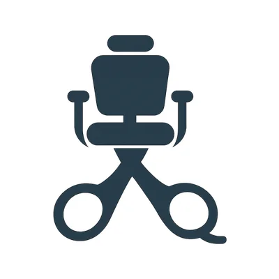 Barbershop logo idea for Shear & Steel