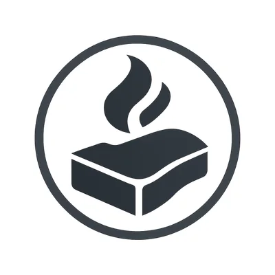 BBQ logo idea for Ember & Ash