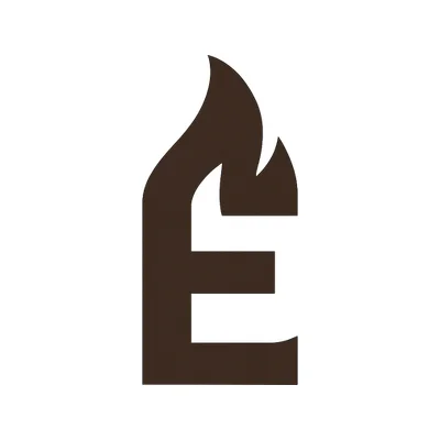 BBQ logo idea for Ember & Ash
