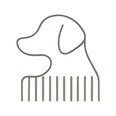 Dog Grooming logo idea for Canine Comb & Collar