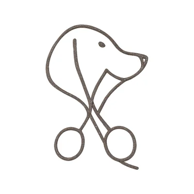 Dog Grooming logo idea for Canine Comb & Collar