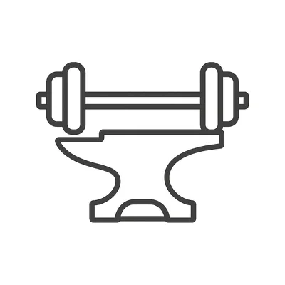 Personal Trainer logo idea for ForgeFit