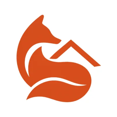 Roofing logo idea for SlateFox Exteriors